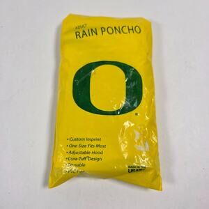 Oregon Ducks University of Oregon Mad dasher Hooded Poncho adjustable hood